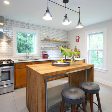 Staging for HGTV episode BEFORE & AFTER photos
