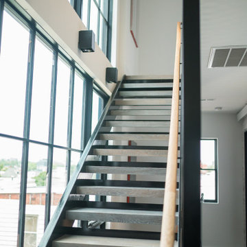 Staircase, with Dimmable LED Lighting