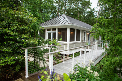 Inspiration for a timeless exterior home remodel in Other