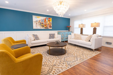 Example of a 1950s living room design in New York
