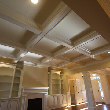 Amazing Custom Coffered Ceiling