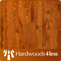 2 1/4" x 3/4"
Mixed Oak Rustic Gunstock Solid Hardwood Floori - Hardwood Flooring