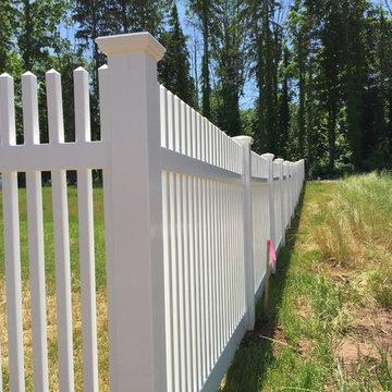 white picket fence