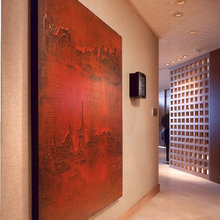 Chinese art  in red