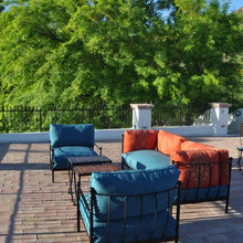 Upstairs patio