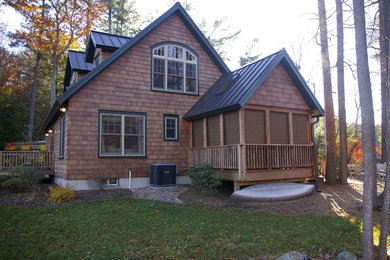 Example of a classic exterior home design in Manchester