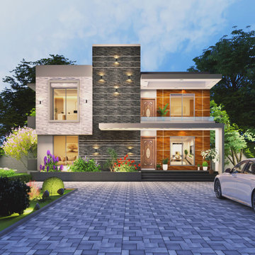 Modern Duplex House Design – Elegant & Functional Living