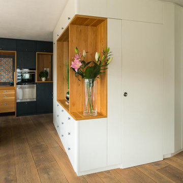Konzept und Innenausbau Dachgeschosswohnung