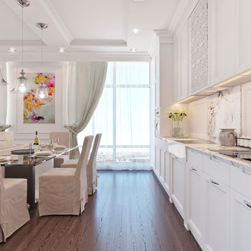 Apartments in the residential complex "Zarechny" area - 65 sq.m.