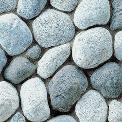 Coronado Stone Products - Coronado River Rock - Color: Grey Granite - River Rock Siding - Products