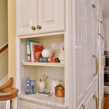 Classic Traditional White Kitchen Remodel