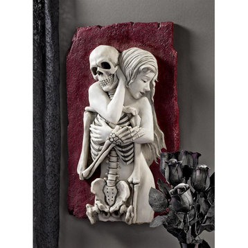 Design Toscano Flesh And Bone Skeleton Wall Sculpture