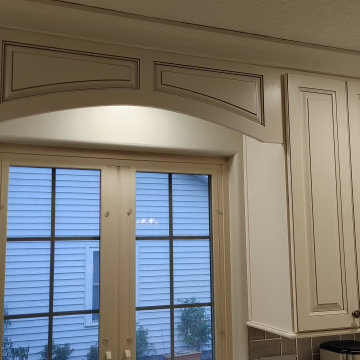 Kitchen Remodel Geneseo, IL Koch Ivory Smoke Fog MSI Calacatta Laza Quartz