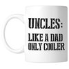 "Uncle Cooler than Dad" 11oz Coffee Mug