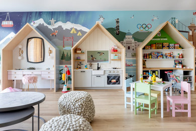 This is an example of a transitional kids' room in Vancouver.
