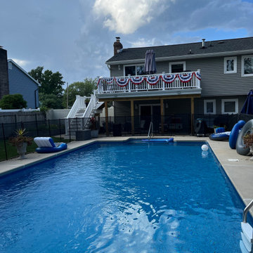 Deck Design-Build | New Fiberglass Deck & Composite