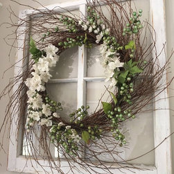 DIY Farmhouse Style - a window & a wreath - Products
