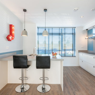 Moderne gezinswoning met stoere industriële elementen