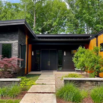 Contemporary front garden