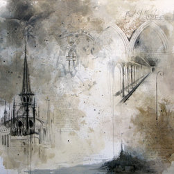 Mont St Michel - Paintings
