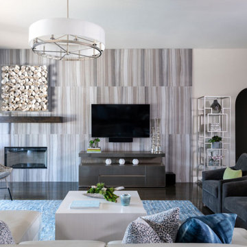 Frisco, TX Mediterranean Home goes Modern