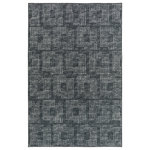Dalyn Rugs - Delano DA1 Midnight 3' x 5' Rug - Delano collection is a subtle multi tonal geometric style. Incredible casual color movement using modern state of the art prismatic processing technology. This allows for thousands of color combinations and shading in each design. Crafted in the USA using foreign & domestic materials and US labor. These area rugs are UV stabilized, fade resistant and stain resistant for long lasting color and durability. Extremely heavy, dense pile with soft feel and cushion with non-skid rubber backing incorporated. This rug collection is perfect for all family members and pet owners. Vacuum your rug regularly or shake out. Use straight suction vacuum only, spot clean with clear water.