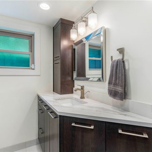 Moderne Badezimmer mit Eckbadewanne Ideen, Design & Bilder - Juli 2020