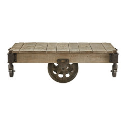 Hennings Factory Cart - Bar Carts