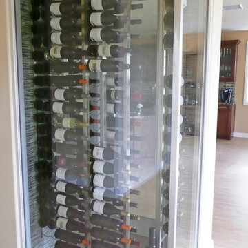 Modern Home Wine Cellar Design Los Angeles