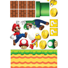 Super Mario Bros themed bedroom
