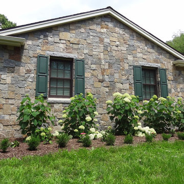 Colonial Style Ranch with Dry-Fit Natural Stone Accents