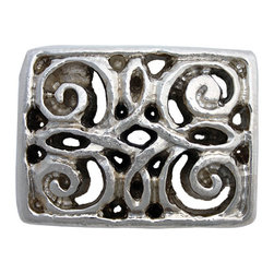 Metal Scroll Decorative Bathroom Sink Drain - Linkasink - Bathroom Sink And Faucet Parts