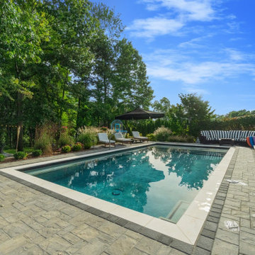 Geometric Pool in South Windsor, CT
