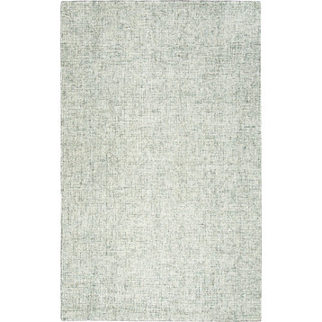 Rizzy Home Brindleton BR350A Green Solid Area Rug, Runner 2'6"x10'
