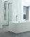 Aphrodite Freestanding Acrylic Bathtub, White, 60"