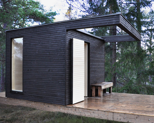 Schwarze Häuser in Stockholm Ideen, Design & Bilder | Houzz