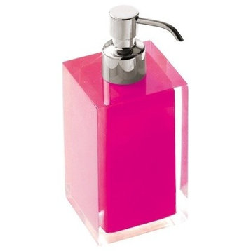 Free Standing Soap Dispenser, Pink