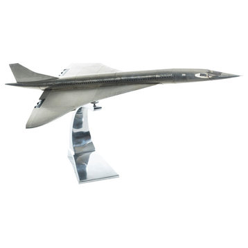 Authentic Models Concorde, Polished Aluminum