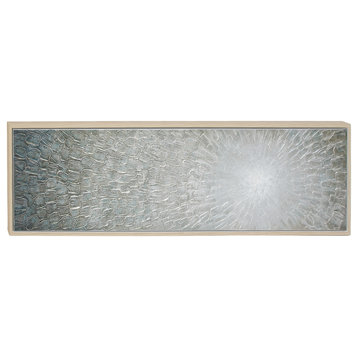 Modern Gray Canvas Framed Wall Art 43988