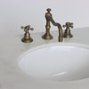 24" All Mirror Petite Bathroom Sink Vanity, Ashlie Model # HF006