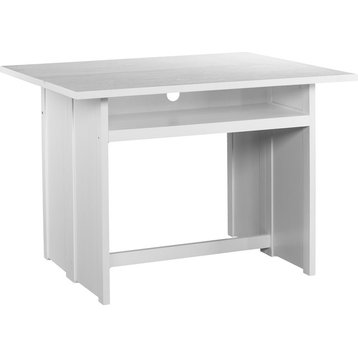 Kempsey Convertible Console to Dining Table, White