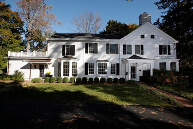 Traditional exterior home idea in New York