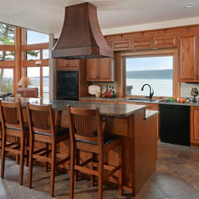 kitchen island stovetop