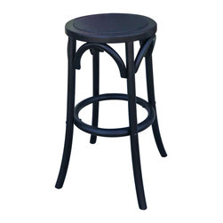 Sanura Counter Stool in Black - Bar Stools And Counter Stools