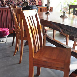 Megallan Teakwood Chair - Dining Chairs