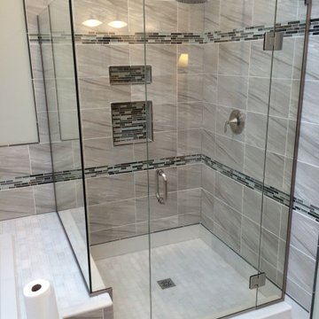 Curbed Walk-In Showers