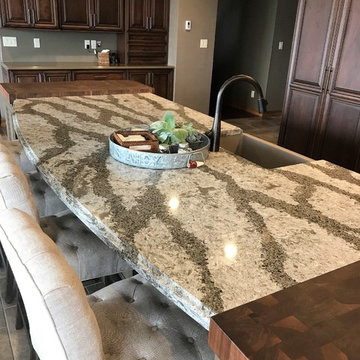 Cambria Galloway and Cambria Canongate Kitchen