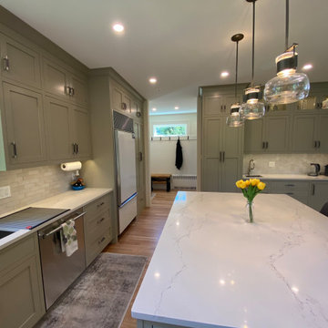 Newton Kitchen, Rear entry & Basement Stair Project