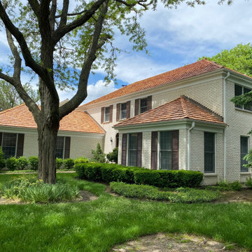 Cedar Roofing - A Beautiful Cedar Roof in Glenview IL