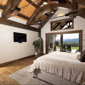 Luxury Timber Frame Residence in Montana